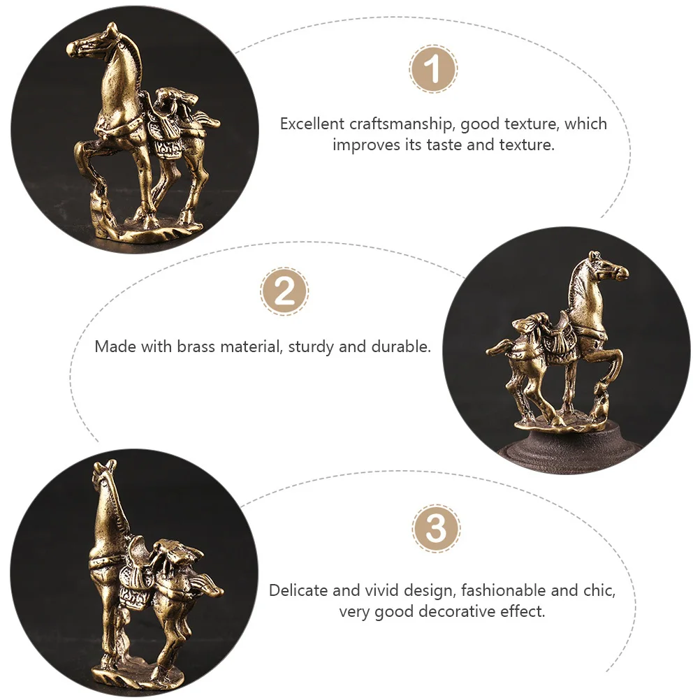 Lucky Sculpture Brass Desktop Decoration Home Office Cabinet Study Room Ornament Horse Craft
Lucky Sculpture Brass Desktop Decoration Home Office Cabinet Study Room Ornament Horse Craft
