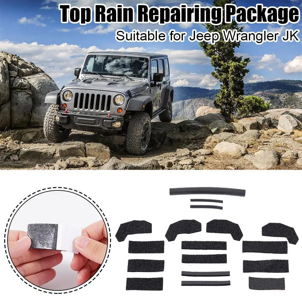 Hard Kit Contains Various Seals To Repair Leaks Roof Leak Repair Kit For Jeep Wrangler JK 2007-2018 68026937AB Modifica W1T A1G1
Hard Kit Contains Various Seals To Repair Leaks Roof Leak Repair Kit For Jeep Wrangler JK 2007-2018 68026937AB Modifica W1T A1G1