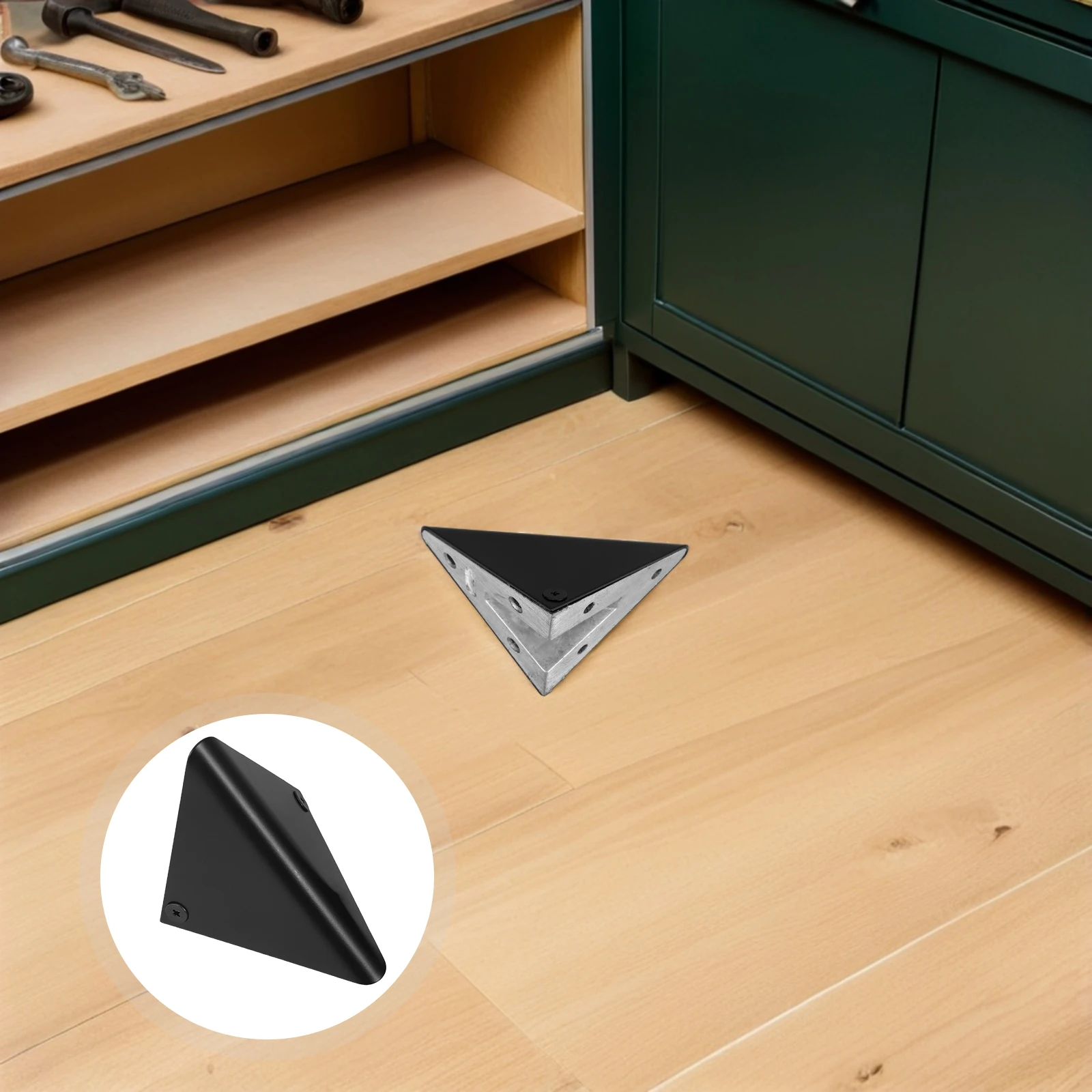 2pcs 65X65X54Mm Triangle Corner Braces Metal Shelf Bracket For Wood Shelves Heavy Duty Wall Mount Support Floating Shelf
2pcs 65X65X54Mm Triangle Corner Braces Metal Shelf Bracket For Wood Shelves Heavy Duty Wall Mount Support Floating Shelf