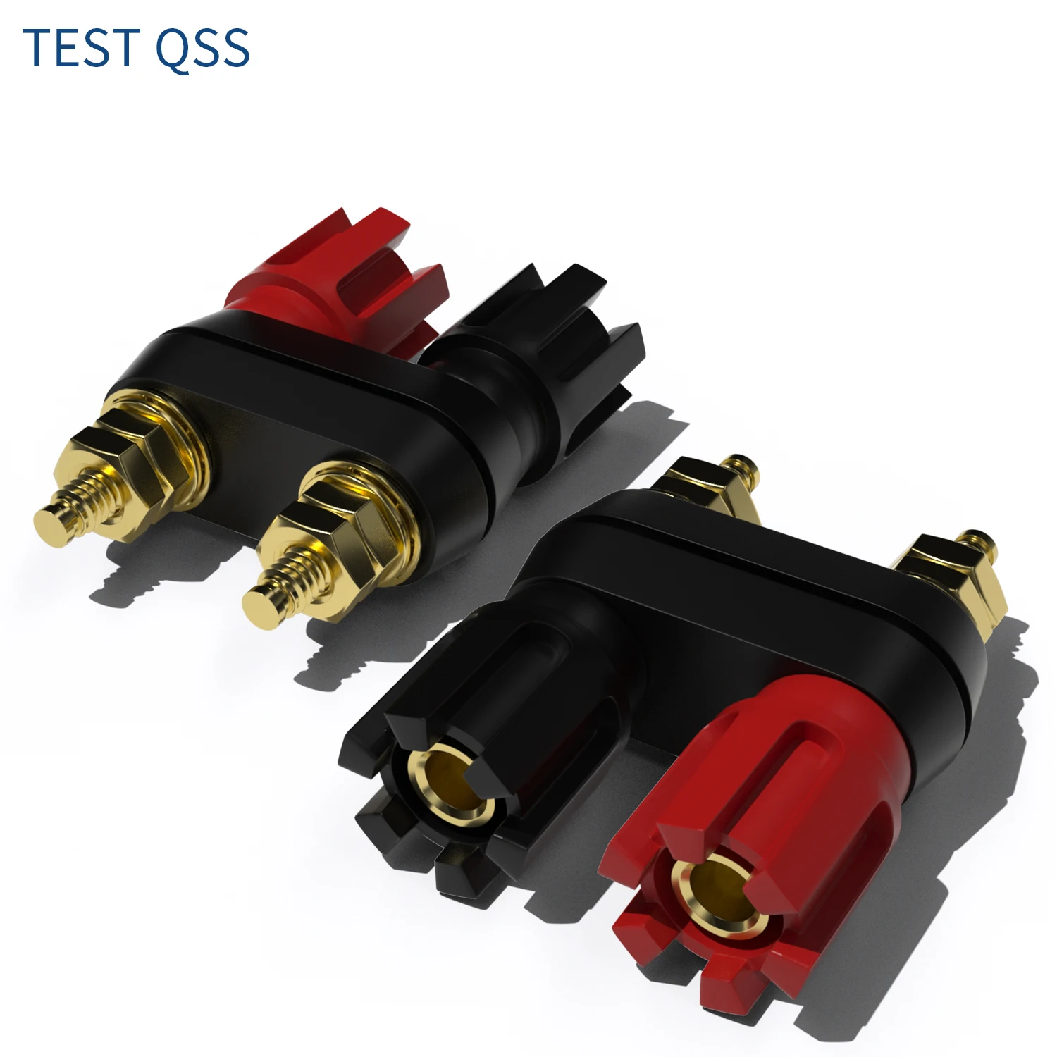 QSS 2PCS Binding Post Dual Banana Plug Terminals Red Black Connector Amplifier Terminal Electrical Tool
QSS 2PCS Binding Post Dual Banana Plug Terminals Red Black Connector Amplifier Terminal Electrical Tool