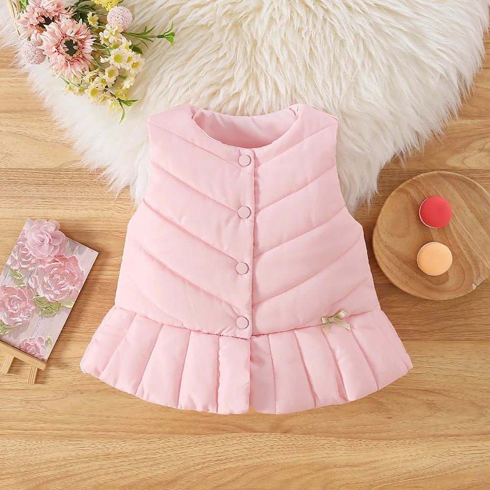 Autumn And Winter Pink Baby Girl Vest Coat Simple And Warm Children'S Clothing (6 Months -3 Years Old)
Autumn And Winter Pink Baby Girl Vest Coat Simple And Warm Children'S Clothing (6 Months -3 Years Old)