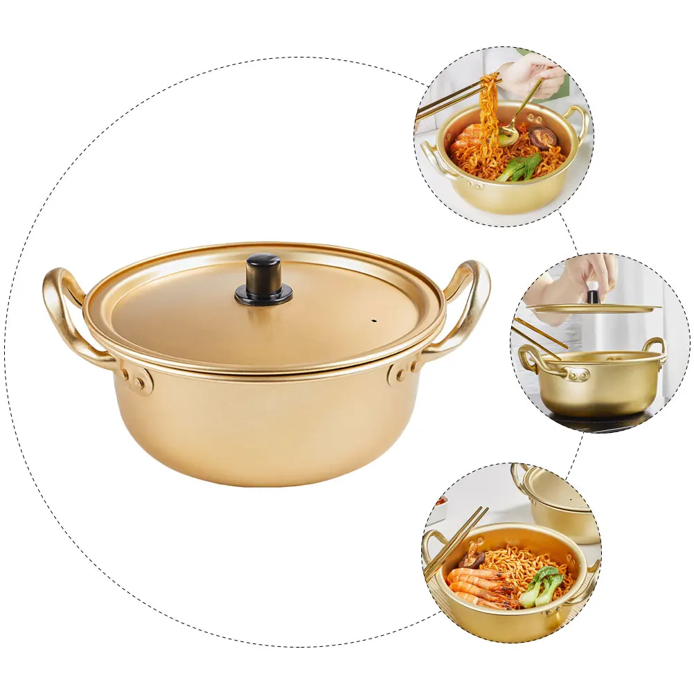 Aluminum Binaural Stockpot Uncoated Evenly Heated Kitchen Ramen Pot Saucepan Nonstick Cookware Sturdy Durability Easy Cleaning
Aluminum Binaural Stockpot Uncoated Evenly Heated Kitchen Ramen Pot Saucepan Nonstick Cookware Sturdy Durability Easy Cleaning