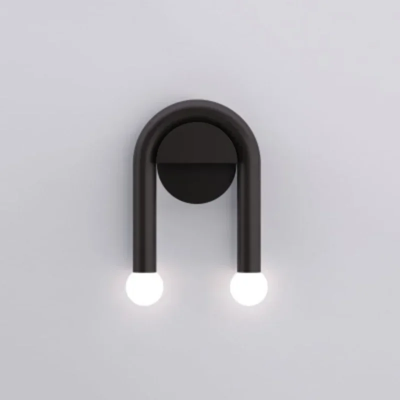 Modern LED Wall Lamp Black Nordic Lighting Fixture Creative Living Bedroom Bathroom Bedside Decor indoor Sconces Light
Modern LED Wall Lamp Black Nordic Lighting Fixture Creative Living Bedroom Bathroom Bedside Decor indoor Sconces Light