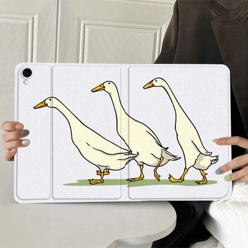 Cute White Duck Walking For Samsung Galaxy Tab A7 A A8 A9 A11 S6 S11 10.1 10.4 10.5 Inch Lite PLus Soft Tablet Case Gift
Cute White Duck Walking For Samsung Galaxy Tab A7 A A8 A9 A11 S6 S11 10.1 10.4 10.5 Inch Lite PLus Soft Tablet Case Gift