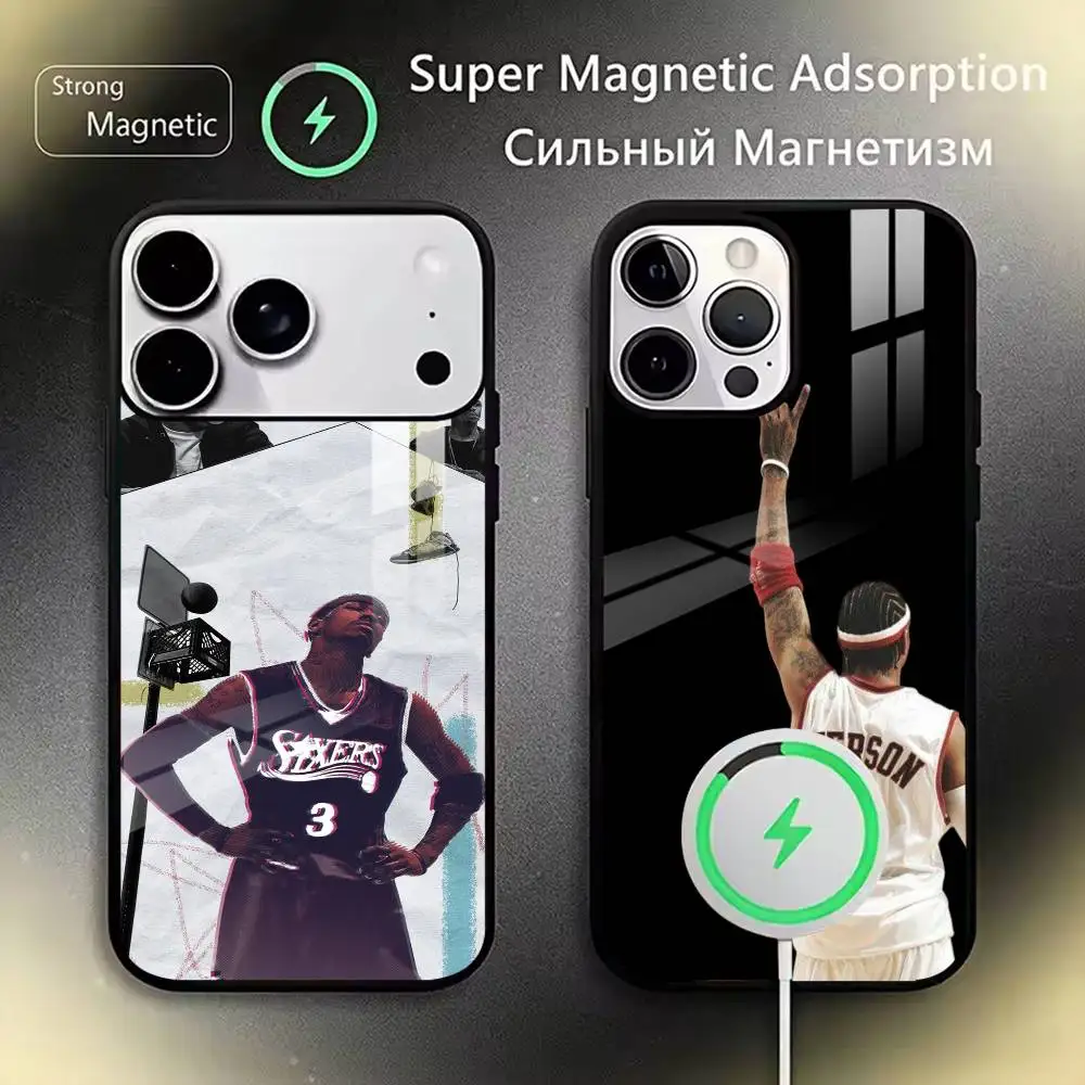 A-Allen Ezail I-Iverson 3 Phone Case For iPhone17,16,15,14,13,12,11 Plus,Pro Allows magnetic wireless charging
A-Allen Ezail I-Iverson 3 Phone Case For iPhone17,16,15,14,13,12,11 Plus,Pro Allows magnetic wireless charging