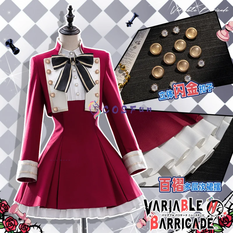 Variable Baricade Hibari Tōjō Косплей Костюм Школьная форма Аниме Персонаж Хэллоуин Карнавал Вечеринка Pro COSFun
Variable Baricade Hibari Tōjō Косплей Костюм Школьная форма Аниме Персонаж Хэллоуин Карнавал Вечеринка Pro COSFun