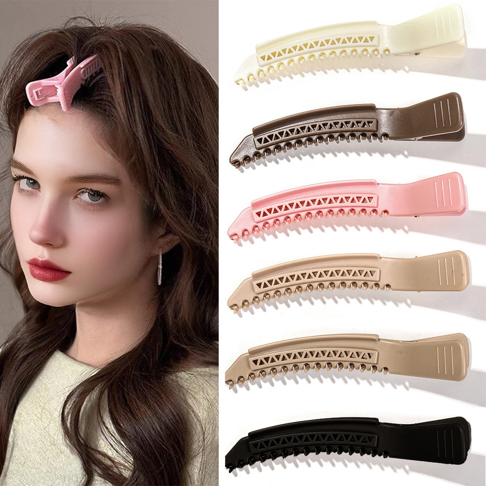 New Simple Hairpin Positioning Clip with Teeth Hairpin Natural Fluffy High Cranial Top Seamless Clip Hair Accessories
New Simple Hairpin Positioning Clip with Teeth Hairpin Natural Fluffy High Cranial Top Seamless Clip Hair Accessories