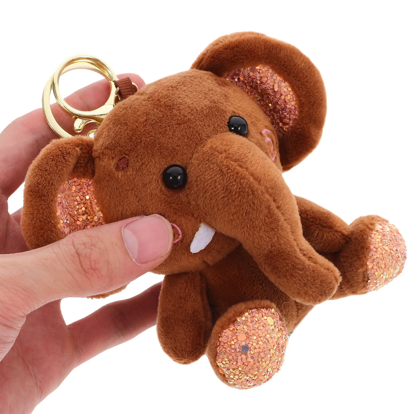 Elephant Keyring Coffee Color Cute Hanging Ornament for Bag Car Key Holder Lovely Keychain Pendant Gift Bag Hanging Pendant
Elephant Keyring Coffee Color Cute Hanging Ornament for Bag Car Key Holder Lovely Keychain Pendant Gift Bag Hanging Pendant