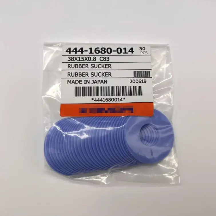 10 bags/lot Original Rubber Sucker 444-1680-014 Or 444-1679-014 Or 374-1693-400 38x15x0.8mm 35x15x0.8mm 32x15x0.8mm for Komori
10 bags/lot Original Rubber Sucker 444-1680-014 Or 444-1679-014 Or 374-1693-400 38x15x0.8mm 35x15x0.8mm 32x15x0.8mm for Komori