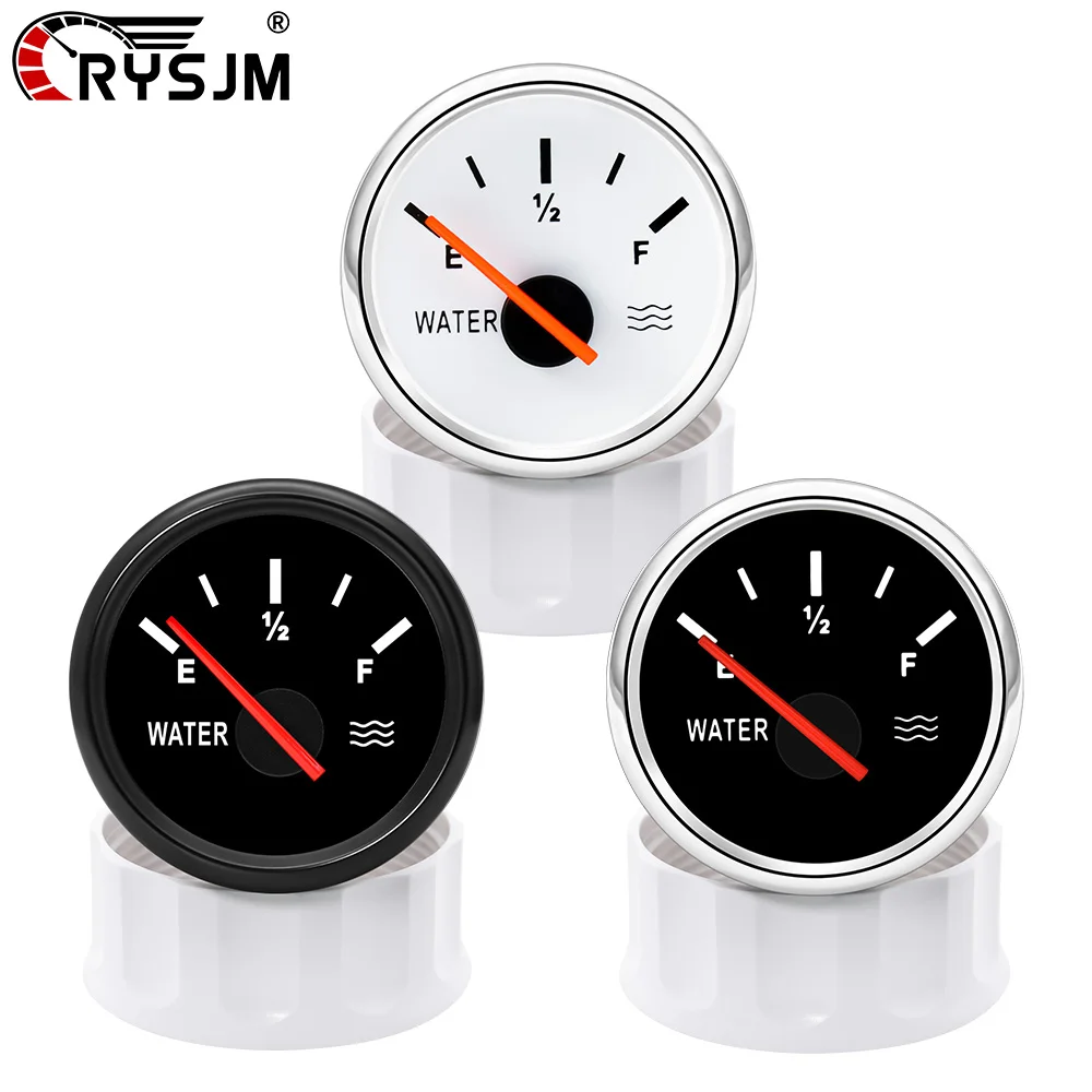 2'' 52MM Water Level Gauge Red Backlight Water Tank Pointer Meter For Vehicle Marine Boat Truck 12V 24V 0-190ohm Car Accessories
2'' 52MM Water Level Gauge Red Backlight Water Tank Pointer Meter For Vehicle Marine Boat Truck 12V 24V 0-190ohm Car Accessories