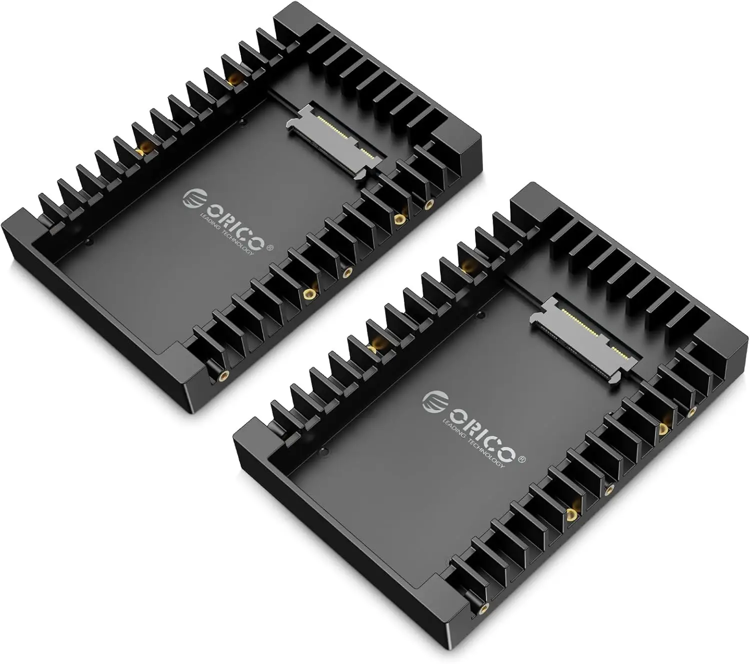 2.5 to 3.5 SSD/HDD Adapter Bracket for SATA Drives, 7/9.5/12.5mm, 6Gbps
2.5 to 3.5 SSD/HDD Adapter Bracket for SATA Drives, 7/9.5/12.5mm, 6Gbps