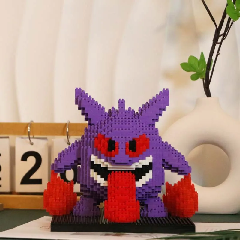 Фигурка Gengar, микро строительные блоки, злый Покемон, сборка своими руками, головоломка, мини-кирпичи, игрушки для детей, рождественский подарок
Фигурка Gengar, микро строительные блоки, злый Покемон, сборка своими руками, головоломка, мини-кирпичи, игрушки для детей, рождественский подарок