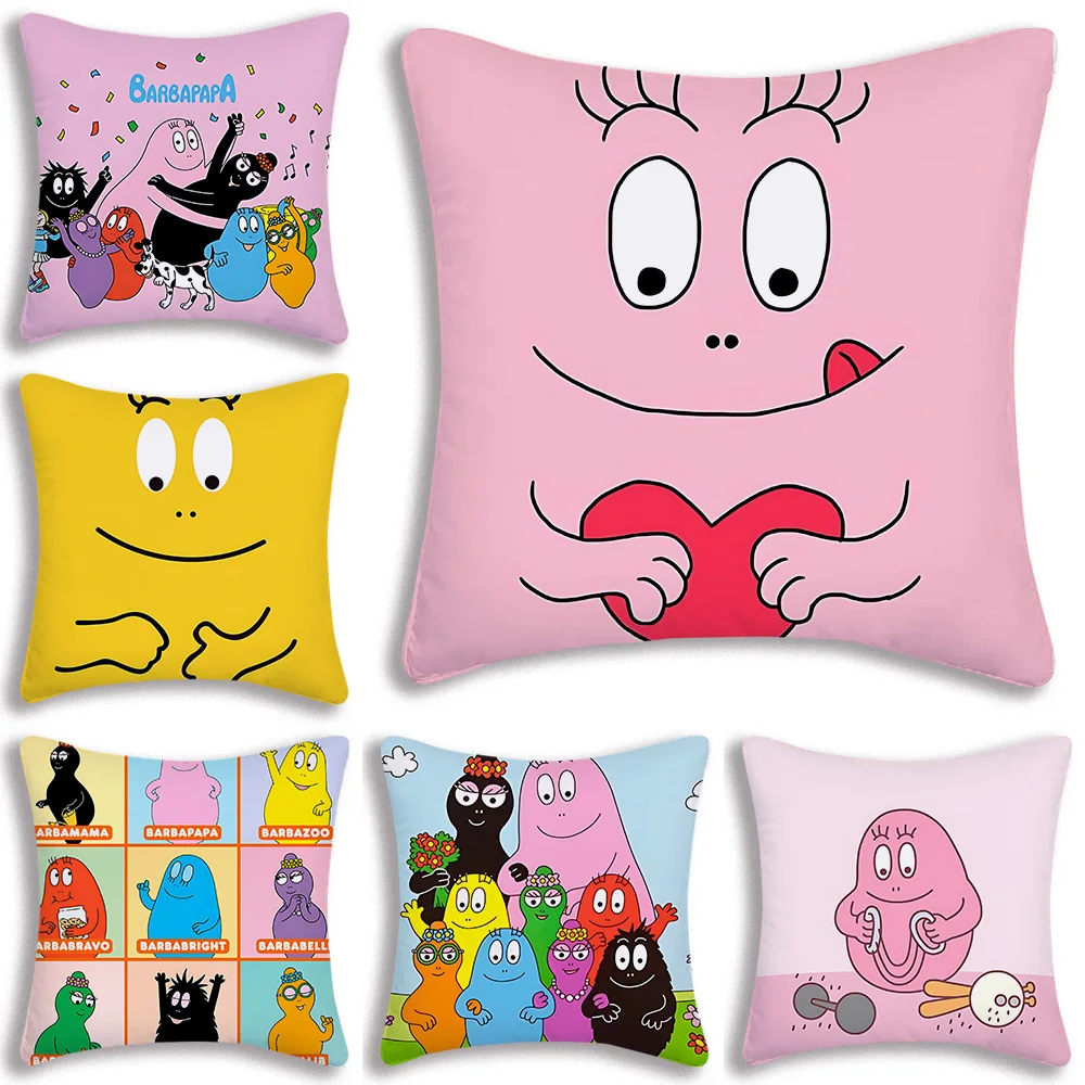 Cute cartoon B-B-Barbapapas Pillow Covers Cartoon Sofa Decorative Home Double-sided Printing Short Plush Cute Cushion Cover
Cute cartoon B-B-Barbapapas Pillow Covers Cartoon Sofa Decorative Home Double-sided Printing Short Plush Cute Cushion Cover