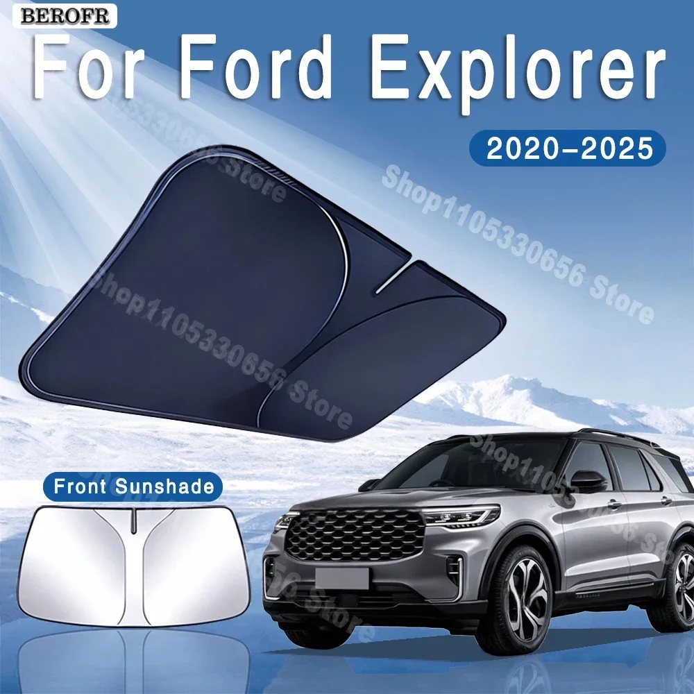 For Ford Explorer 2020~2025 2021 2022 Car Sun Visor Front Windshield Sunshade Heat Insulation Summer Cooling Auto Accessories
For Ford Explorer 2020~2025 2021 2022 Car Sun Visor Front Windshield Sunshade Heat Insulation Summer Cooling Auto Accessories