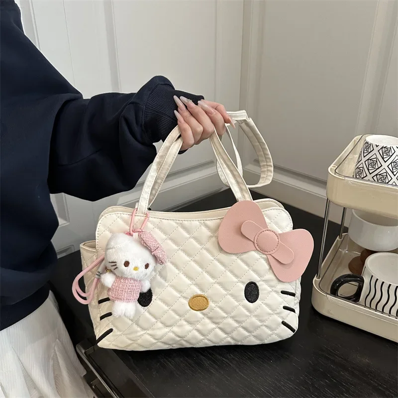 Hello kitty Cute Multifunctional backpack Women's Fashion Niche Advanced Sense Sanrio Large Capacity Fashion Shoulder Bag
Hello kitty Cute Multifunctional backpack Women's Fashion Niche Advanced Sense Sanrio Large Capacity Fashion Shoulder Bag