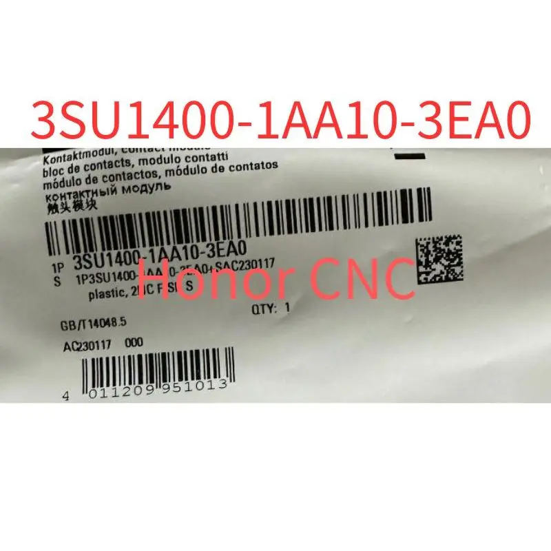 3SU1400-1AA10-3EA0 Brand New Contact module with 2 contact elements, 2 NC, spring-type terminal, for front plate mounting
3SU1400-1AA10-3EA0 Brand New Contact module with 2 contact elements, 2 NC, spring-type terminal, for front plate mounting