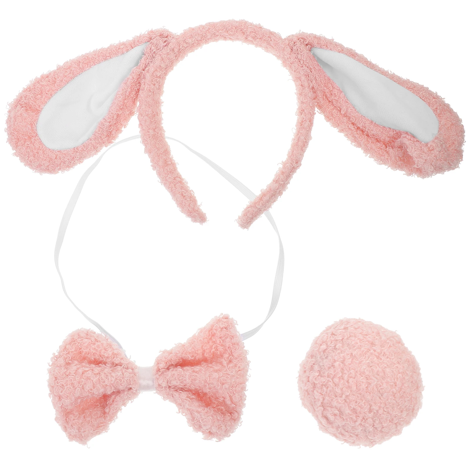 Dog Ears Headband Animal Hairbands Pink Puppy Ears Bow Tie Costume Set Halloween Cosplay Supplies Party Accessory
Dog Ears Headband Animal Hairbands Pink Puppy Ears Bow Tie Costume Set Halloween Cosplay Supplies Party Accessory