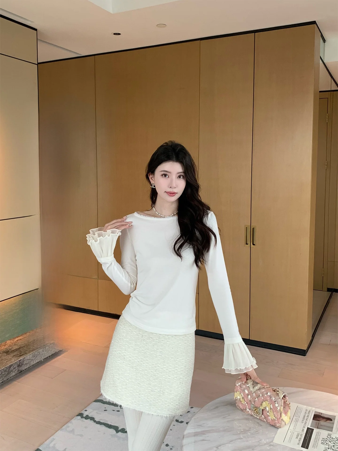 Женский вязаный шерстяной свитер Ele Sle с длинным рукавом, удобный, для ношения под одеждой, зимний топ высокого качества, китайское производство.
Женский вязаный шерстяной свитер Ele Sle с длинным рукавом, удобный, для ношения под одеждой, зимний топ высокого качества, китайское производство.