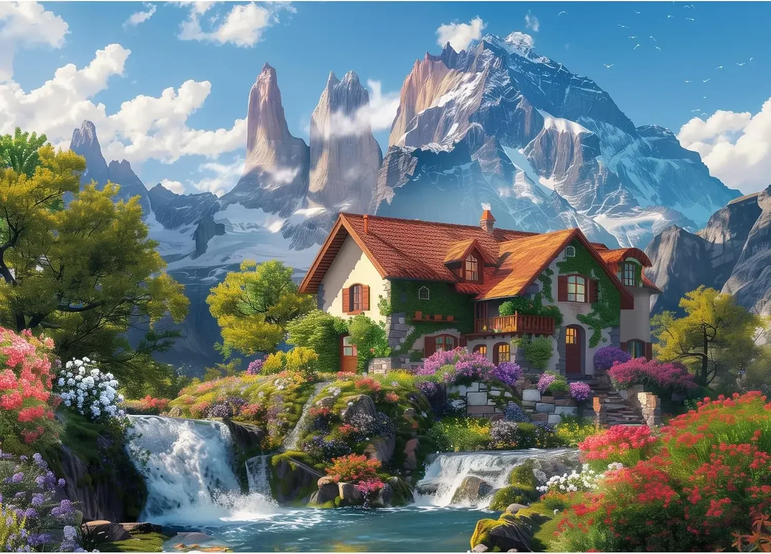 Wooden Puzzle 1000/500/300 Piece for Adults Villa on Lake Jigsaw Puzzle Bedroom Gameroom Livingroom Home Birthday Party Gift
Wooden Puzzle 1000/500/300 Piece for Adults Villa on Lake Jigsaw Puzzle Bedroom Gameroom Livingroom Home Birthday Party Gift