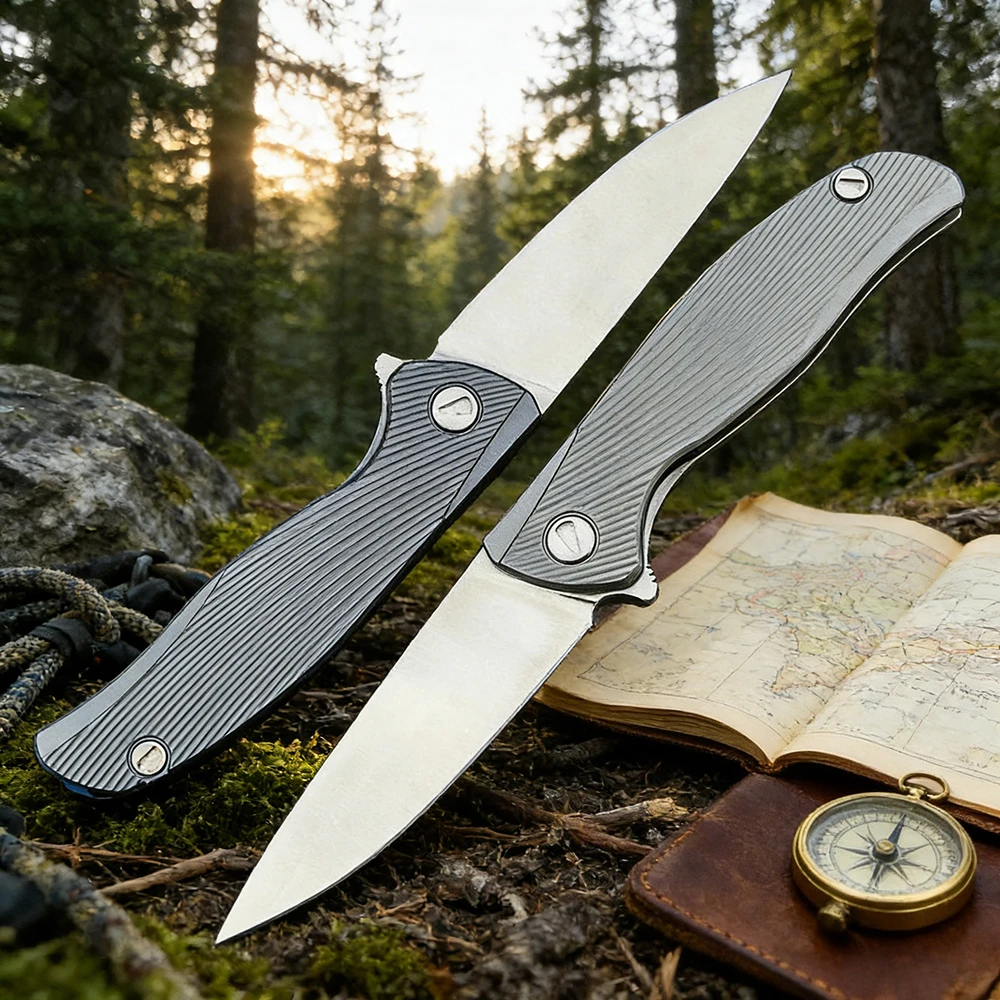 Портативный складной нож EDC с лезвием из стали D2 высокой твердости для выживания в дикой природе, охоты и повседневного использования
Портативный складной нож EDC с лезвием из стали D2 высокой твердости для выживания в дикой природе, охоты и повседневного использования
