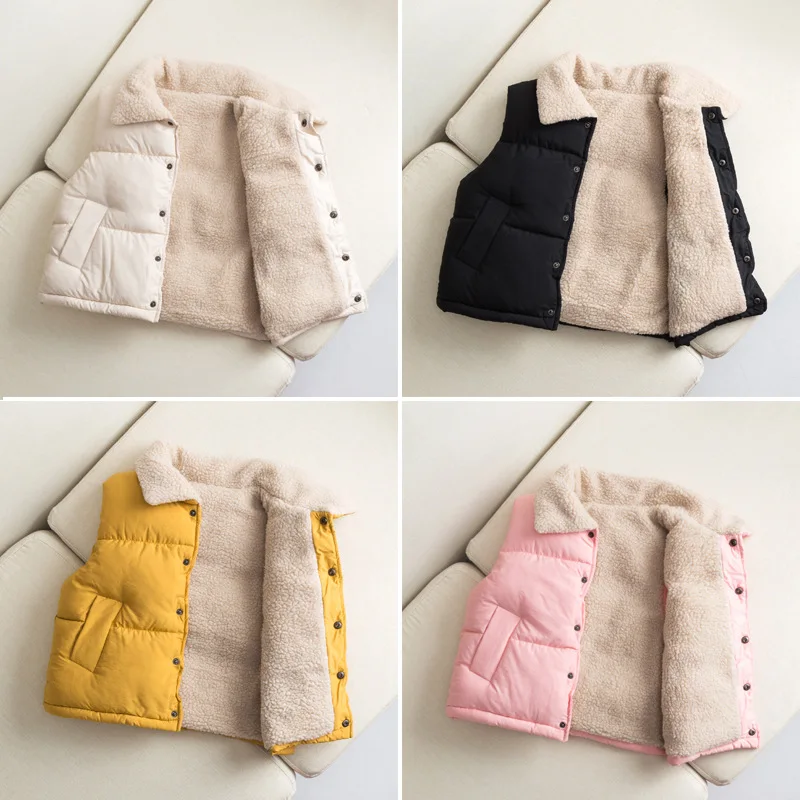 Kids Vest Jackets For Girls Outerwear Winter Thick Plus Velvet Boy Jacket New Year Costumes Warm Waistcoats Baby Children Vests
Kids Vest Jackets For Girls Outerwear Winter Thick Plus Velvet Boy Jacket New Year Costumes Warm Waistcoats Baby Children Vests