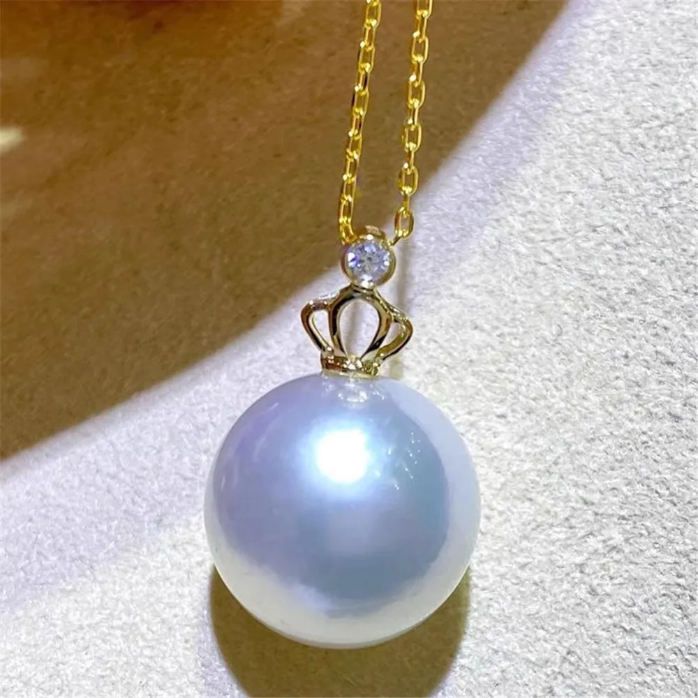 DIY Pearl Accessories G18K Gold Pendant Empty Small Crown Pearl Necklace Pendant Fit 9-13mm Round Beads G042
DIY Pearl Accessories G18K Gold Pendant Empty Small Crown Pearl Necklace Pendant Fit 9-13mm Round Beads G042