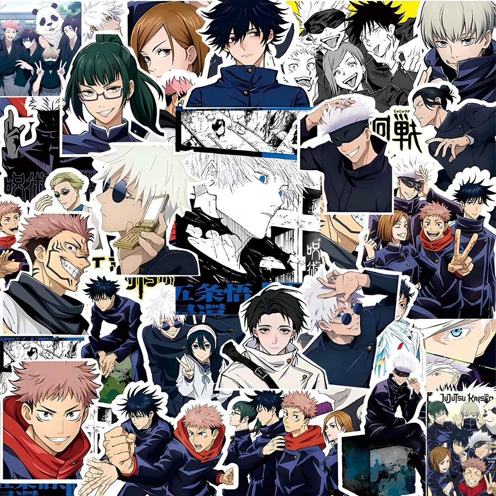 10/30/80pcs Anime Jujutsu Kaisen Itadori Yuji Stickers Graffiti Luggage Stationery Diary Cool Cartoon Decoration Sticker
10/30/80pcs Anime Jujutsu Kaisen Itadori Yuji Stickers Graffiti Luggage Stationery Diary Cool Cartoon Decoration Sticker