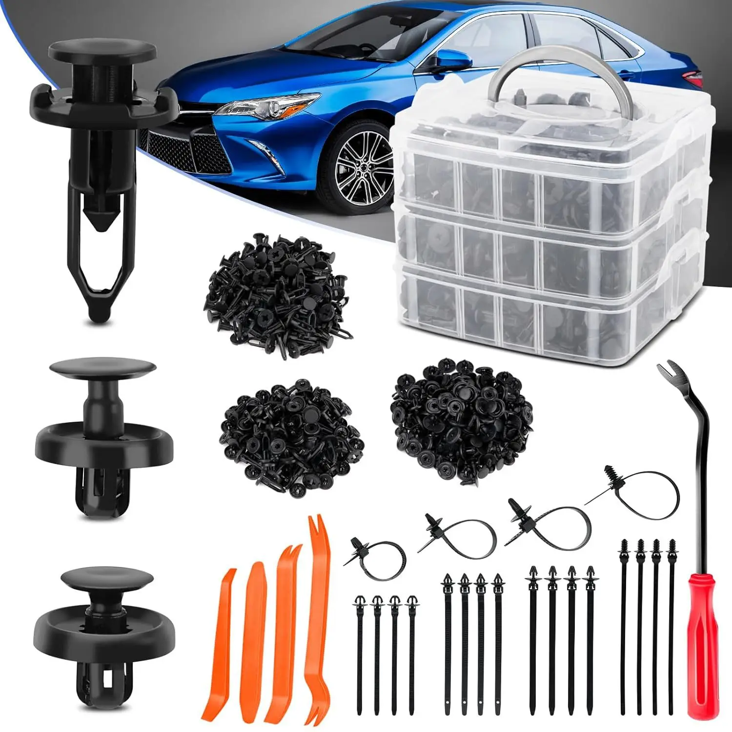300pcs are suitable for Toyota universal fixing clip clip clip driver tool tie easy to pull box
300pcs are suitable for Toyota universal fixing clip clip clip driver tool tie easy to pull box