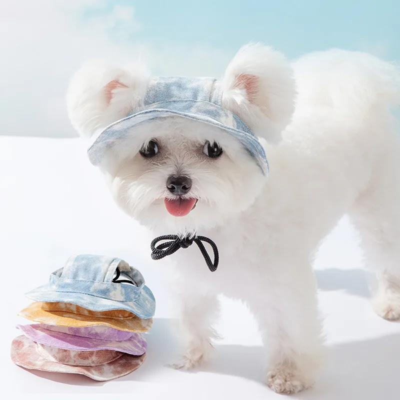 Pet Cute Hat Four Seasons Universal Dog Hat Leaky Ears Adjustable Fisherman Hat Teddy Sunscreen Sunshade Hat Dog Accessories
Pet Cute Hat Four Seasons Universal Dog Hat Leaky Ears Adjustable Fisherman Hat Teddy Sunscreen Sunshade Hat Dog Accessories