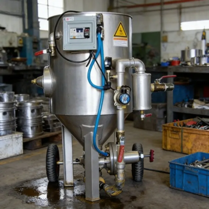 High Efficiency Portable Sand Blasting Machine for Removing Oxides, Scales, and Old Paint
High Efficiency Portable Sand Blasting Machine for Removing Oxides, Scales, and Old Paint