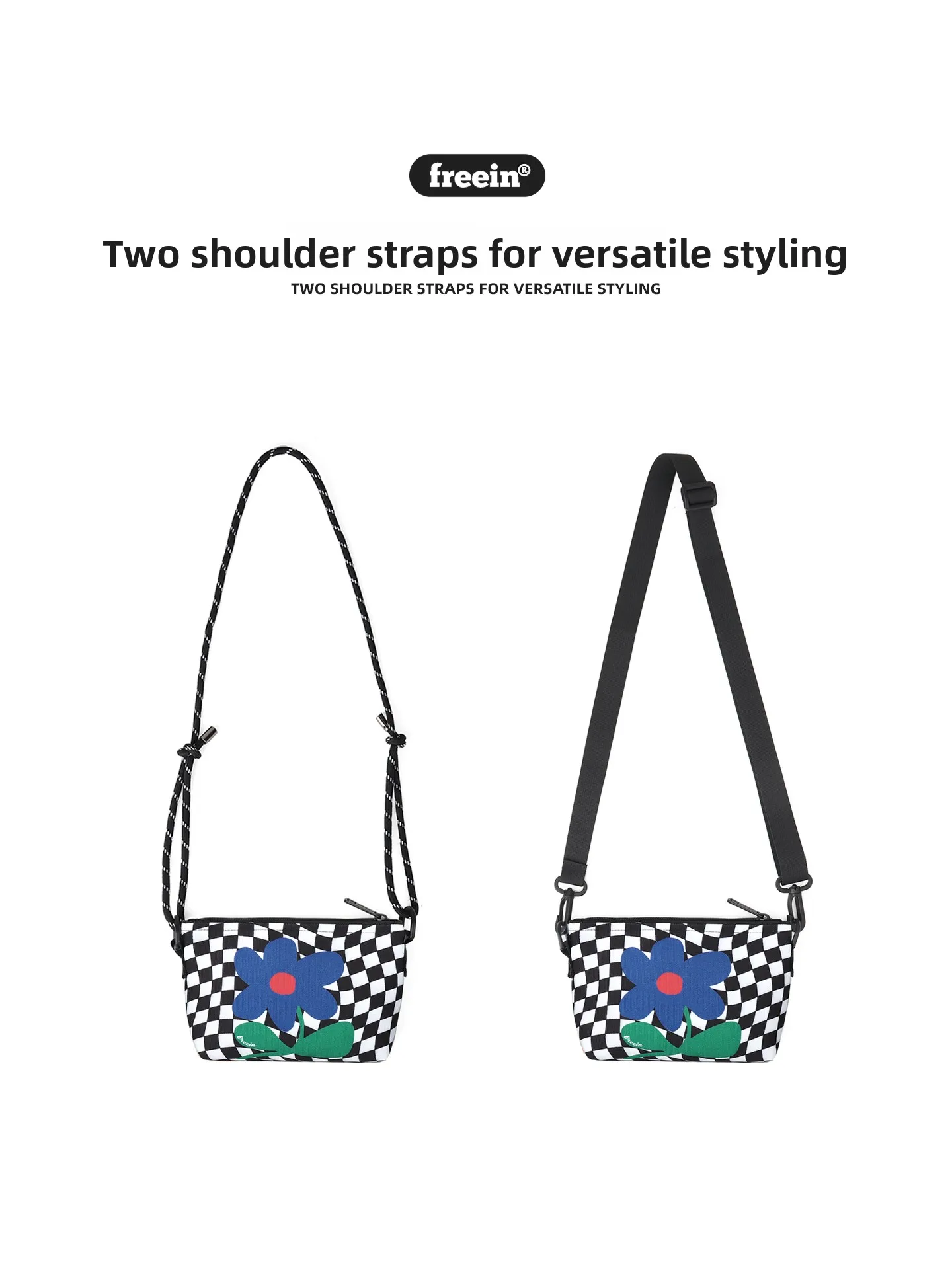 Lightweight Casual Floral Print Women's Crossbody Bag Hiking Outdoor Bag Freein Original Design Soft Polyester Material
Lightweight Casual Floral Print Women's Crossbody Bag Hiking Outdoor Bag Freein Original Design Soft Polyester Material