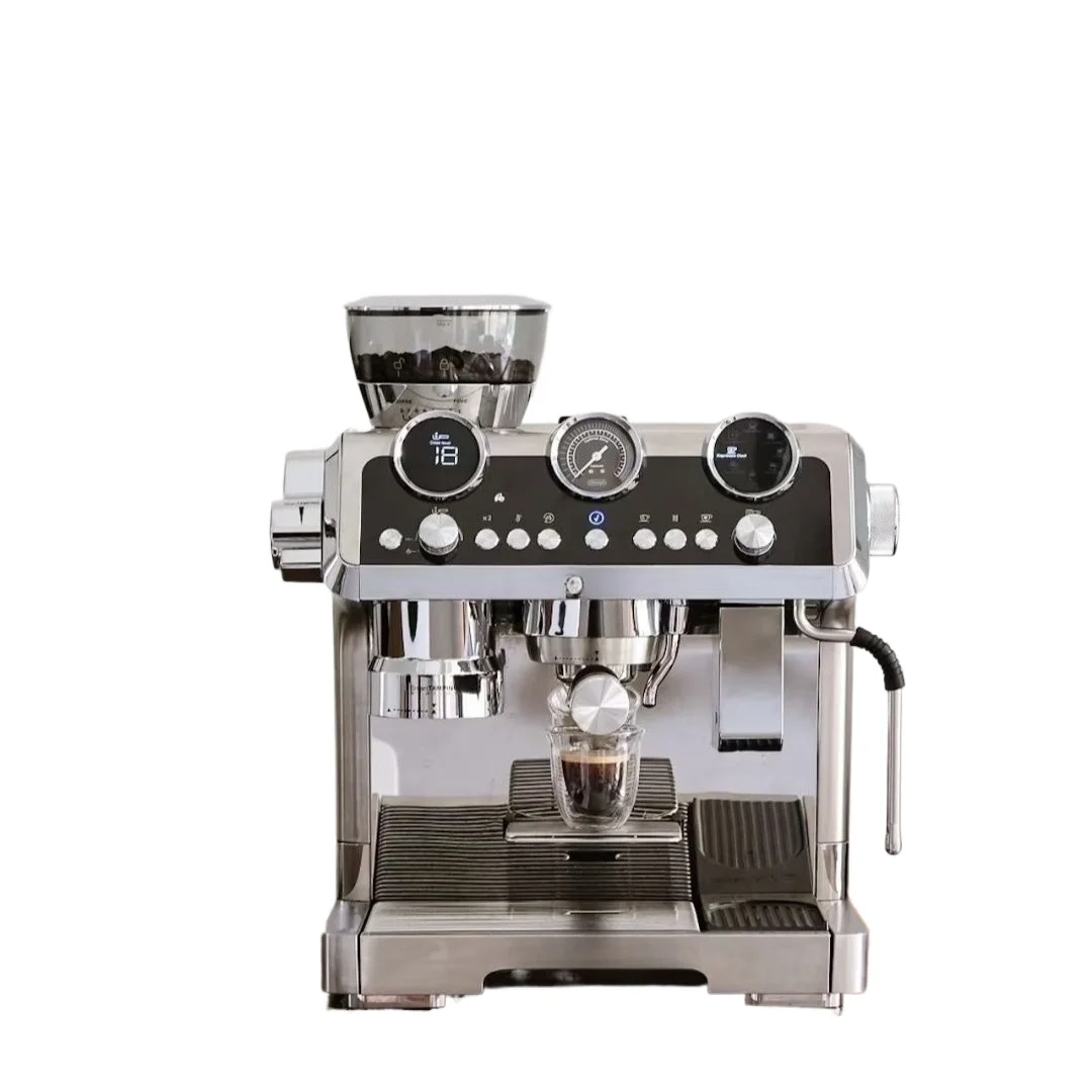 Кофемашина EC9865.M полуавтоматическая для измельчения молочной пены холодного заваривания
Кофемашина EC9865.M полуавтоматическая для измельчения молочной пены холодного заваривания