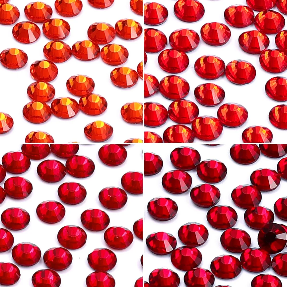 QIIY SS6-SS30 Red Series Glass Crystal Rhinestones Hot-fix Flatback Iron On Stones For Wedding Dress Fabric Clothes Decoration
QIIY SS6-SS30 Red Series Glass Crystal Rhinestones Hot-fix Flatback Iron On Stones For Wedding Dress Fabric Clothes Decoration