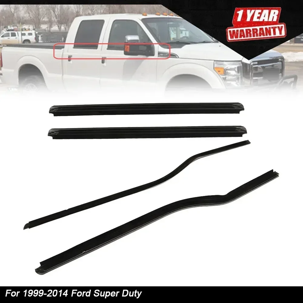 4Pcs For Ford 1999-2014 Super Duty F81Z-2521452-AA Window Outer Belt Molding
4Pcs For Ford 1999-2014 Super Duty F81Z-2521452-AA Window Outer Belt Molding