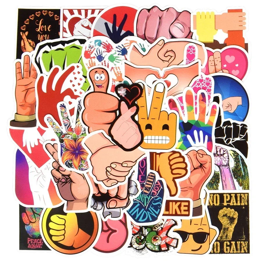 10/50 PCS Gesture Cartoon Stickers Ins Kawaii Funny Stickers Pack Waterproof Sticker for Laptop Bike Car Suitcase Refrigerator
10/50 PCS Gesture Cartoon Stickers Ins Kawaii Funny Stickers Pack Waterproof Sticker for Laptop Bike Car Suitcase Refrigerator