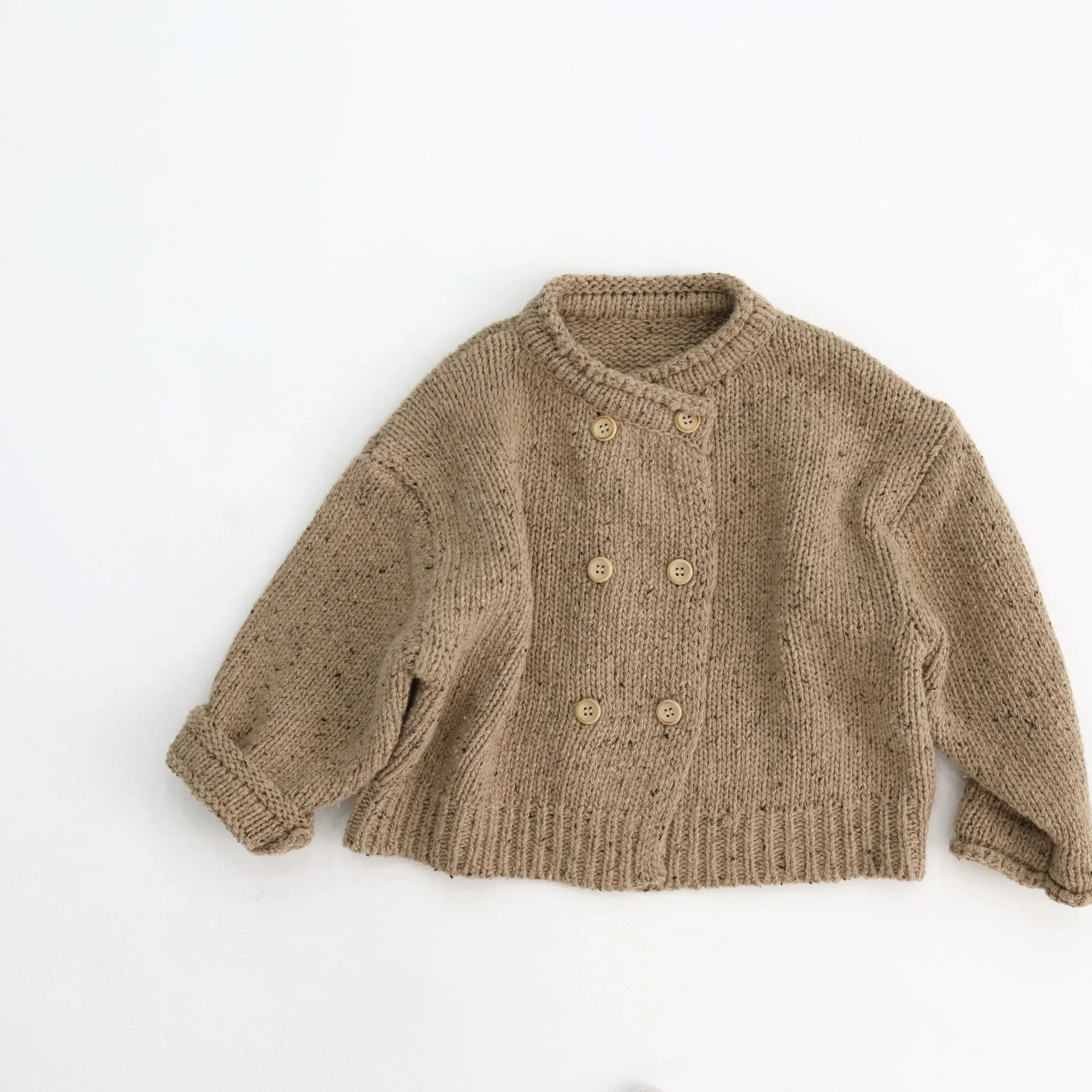 Autumn Winter Children Clothes Korean Style Loose Boys Girls Sweater Cardigan Solid Color Double Breasted Knitted Oversize Coat
Autumn Winter Children Clothes Korean Style Loose Boys Girls Sweater Cardigan Solid Color Double Breasted Knitted Oversize Coat