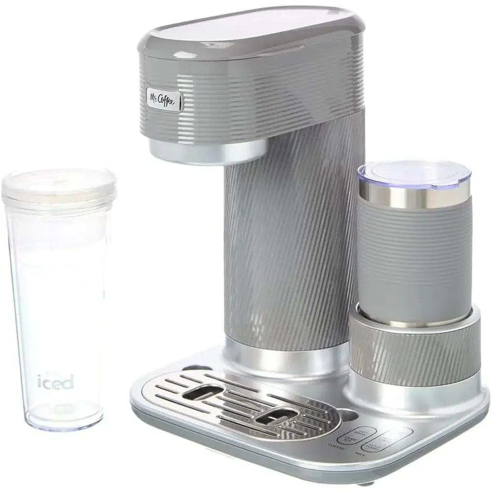Single-Serve 22oz Iced/Hot Latte Maker with Built-In Milk Frother
Single-Serve 22oz Iced/Hot Latte Maker with Built-In Milk Frother