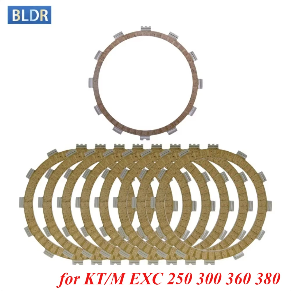 Комплект фрикционных дисков сцепления мотоцикла для KT/M EXC 250 300 360 380 MXC 250 360 XC 300 XC-W 250 EGS 300
Комплект фрикционных дисков сцепления мотоцикла для KT/M EXC 250 300 360 380 MXC 250 360 XC 300 XC-W 250 EGS 300