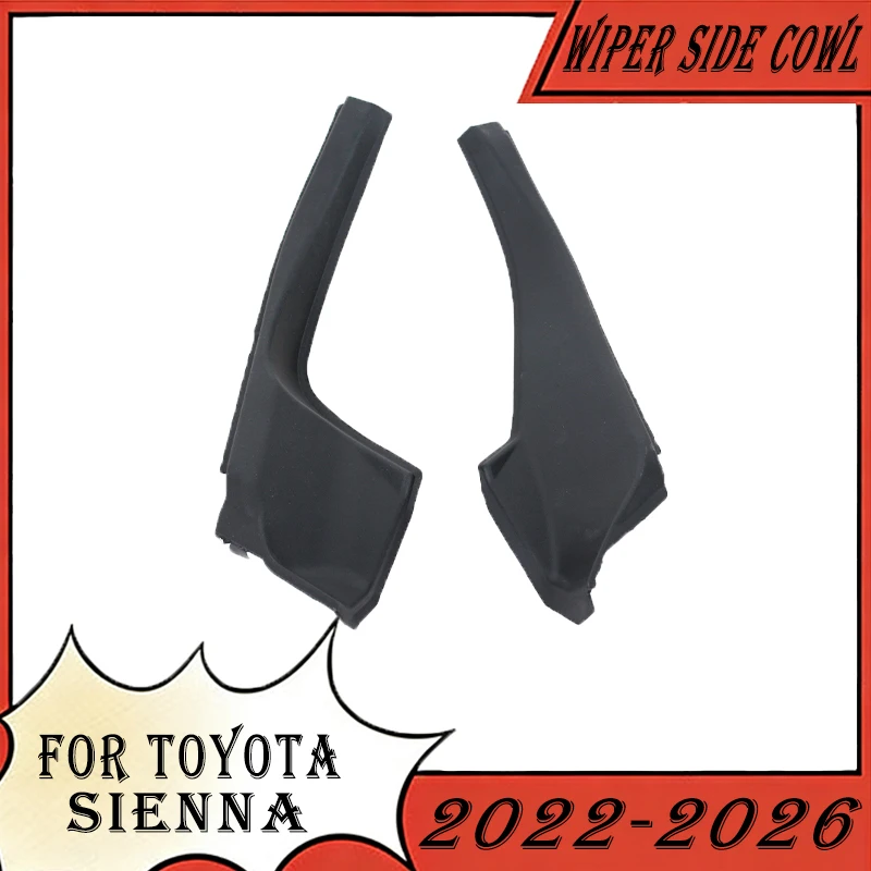For Toyota Sienna 2022 2023 2024 2025 2026 Front Windshield Wiper Side Cowl Extension Fender Cover Trim Car Front Accessories
For Toyota Sienna 2022 2023 2024 2025 2026 Front Windshield Wiper Side Cowl Extension Fender Cover Trim Car Front Accessories