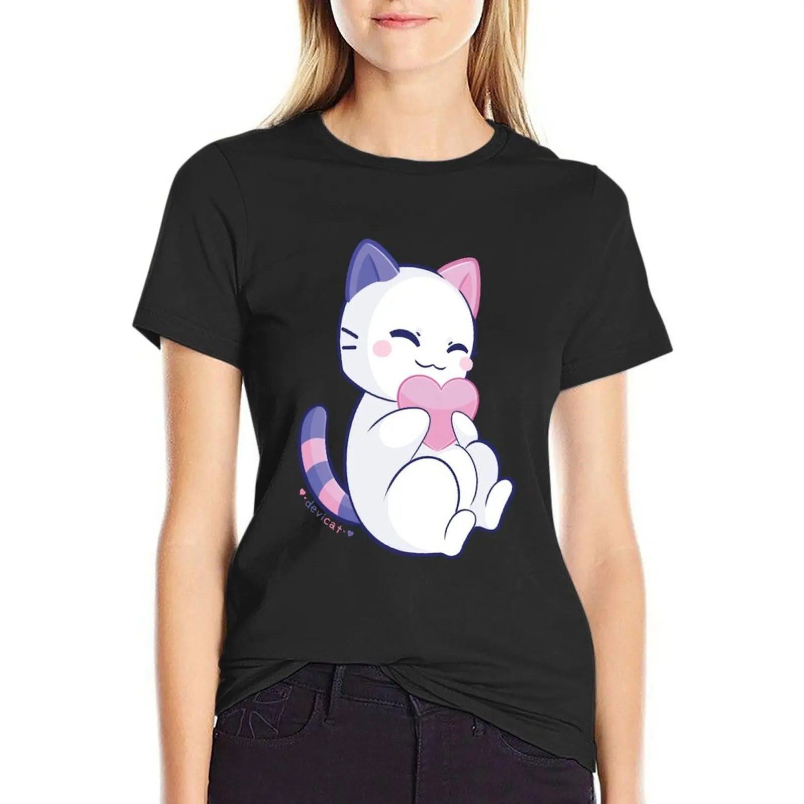 CandiCat Hug - 2022 T-Shirt lady clothes korean fashion plus size tops t-shirts for Women graphic tees
CandiCat Hug - 2022 T-Shirt lady clothes korean fashion plus size tops t-shirts for Women graphic tees