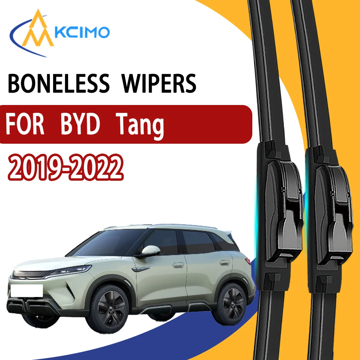 2Pcs Front Windshield Wiper Blades For BYD Yuan 2019–2022 Windscreen Window Car Accessories
2Pcs Front Windshield Wiper Blades For BYD Yuan 2019–2022 Windscreen Window Car Accessories