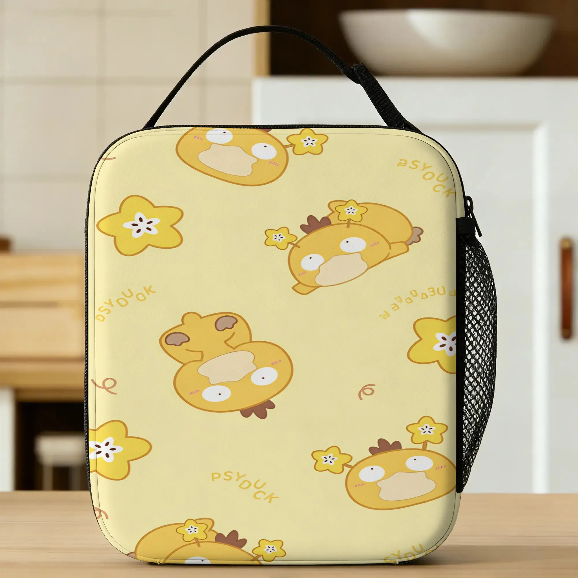Psyduck Lunch Bag For Girls Pokemon Character Print Lunch Box Retro Office Cooler Bag Portable Oxford Thermal Lunch Bags
Psyduck Lunch Bag For Girls Pokemon Character Print Lunch Box Retro Office Cooler Bag Portable Oxford Thermal Lunch Bags