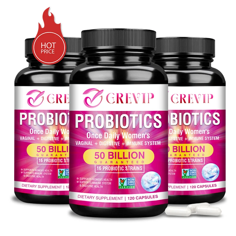 Women's Probiotics Capsules - Promote Vaginal Health, Yeast Balance, Bloating & Digestion, Immune Support, Energy Boost
Women's Probiotics Capsules - Promote Vaginal Health, Yeast Balance, Bloating & Digestion, Immune Support, Energy Boost