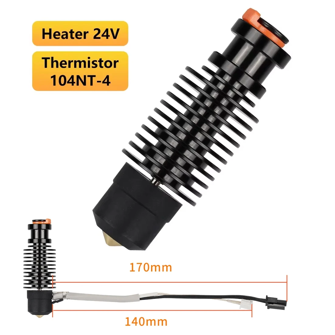 E3D V6 Hotend Быстронагревающаяся керамическая печатающая головка с нагревательным сердечником 24 В 50 Вт для экструдера DDE DDB для принтера Ender 3 CR10 MK3S Prusa I3 
E3D V6 Hotend Быстронагревающаяся керамическая печатающая головка с нагревательным сердечником 24 В 50 Вт для экструдера DDE DDB для принтера Ender 3 CR10 MK3S Prusa I3