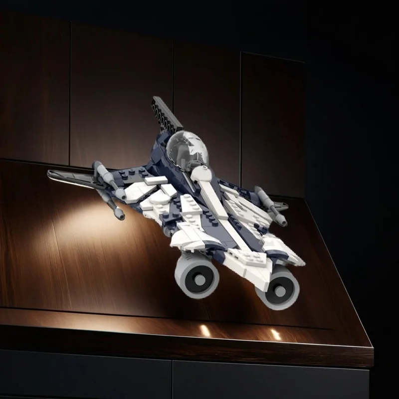 449PCS MOC Space Battle Delta 7 Aethersprite Class Light Interceptor Anakins Azure Angel Model Building Blocks DIY Assembly Gift
449PCS MOC Space Battle Delta 7 Aethersprite Class Light Interceptor Anakins Azure Angel Model Building Blocks DIY Assembly Gift