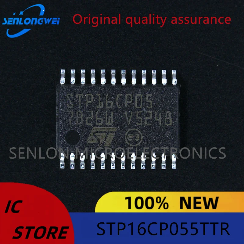 Новый оригинальный STP16CP05XTTR TSSOP-24-EP Низковольтный 16-битный светодиодный драйвер постоянного тока
Новый оригинальный STP16CP05XTTR TSSOP-24-EP Низковольтный 16-битный светодиодный драйвер постоянного тока