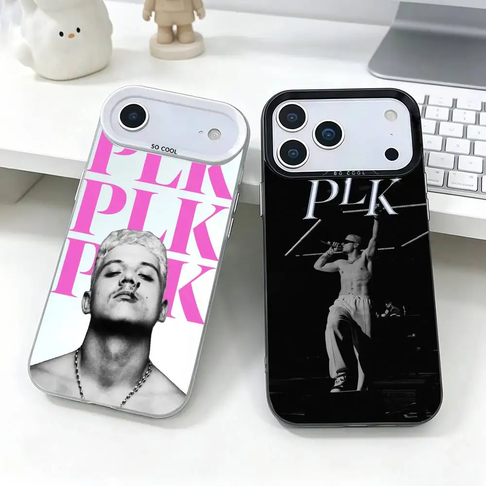P-PLK Rapper Phone Case For iPhone 17,16,15,14,13,12,11 Plus,Pro Max,XS,Colorful Silver Phone case Funda Cover
P-PLK Rapper Phone Case For iPhone 17,16,15,14,13,12,11 Plus,Pro Max,XS,Colorful Silver Phone case Funda Cover