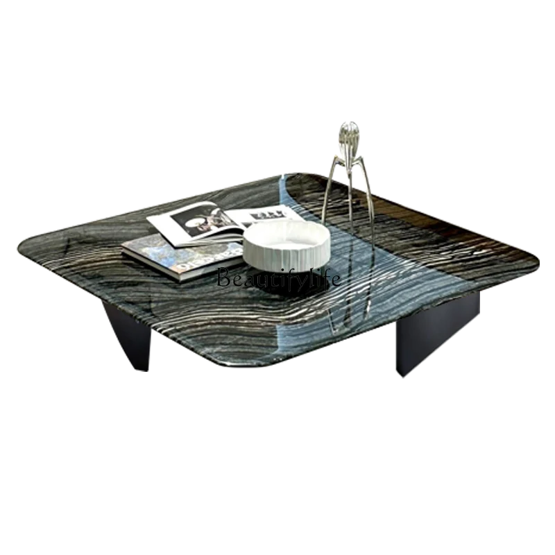 Modern Light Luxury Natural Luxury Stone Coffee Table Italian Style Living Room Light Luxury Square Tea Table
Modern Light Luxury Natural Luxury Stone Coffee Table Italian Style Living Room Light Luxury Square Tea Table