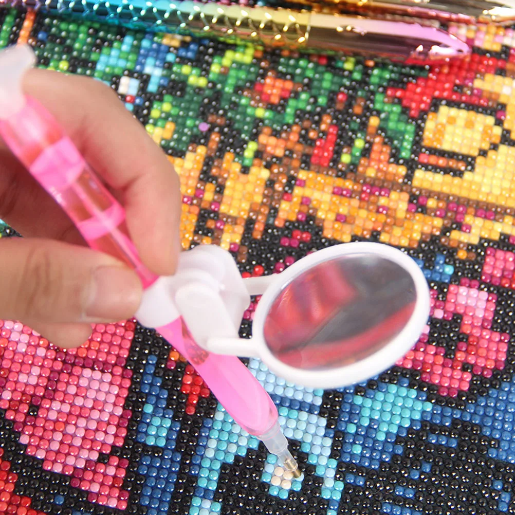 10 Pcs Clamp Style Glass Painting Drill Pen Lightweight Magnifier for Cross Stitch Nail Plastic Tools Clamp Glass
10 Pcs Clamp Style Glass Painting Drill Pen Lightweight Magnifier for Cross Stitch Nail Plastic Tools Clamp Glass