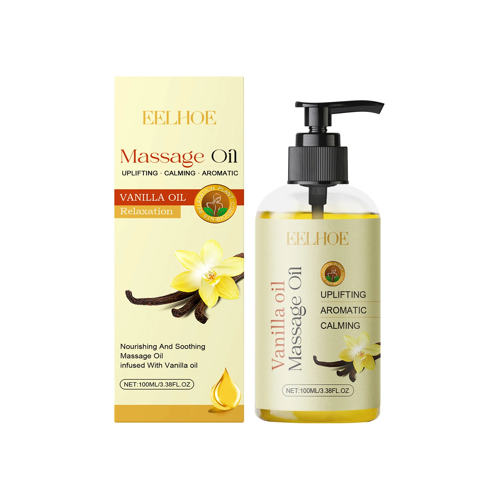 EELHOE Vanilla Body Essential Oil Softens Body Skin Hydrating Moisturizing Soothing Radiant Body Essential Oil
EELHOE Vanilla Body Essential Oil Softens Body Skin Hydrating Moisturizing Soothing Radiant Body Essential Oil